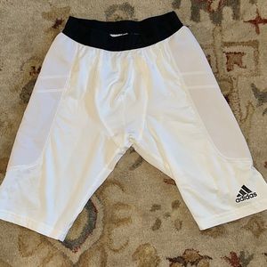 Adidas Men’s Small, cup shorts, sliders